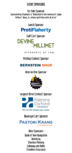Golf 2023 Sponsors
